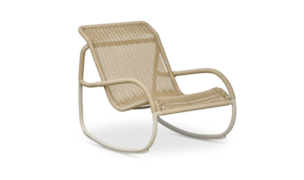 Wicker Outdoor Lyra Rocking Chair 9