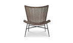 Wicker Outdoor Paige Accent Chair Brown