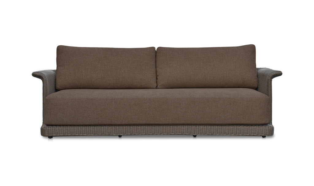 Wicker Outdoor Meredith Sofa Brown