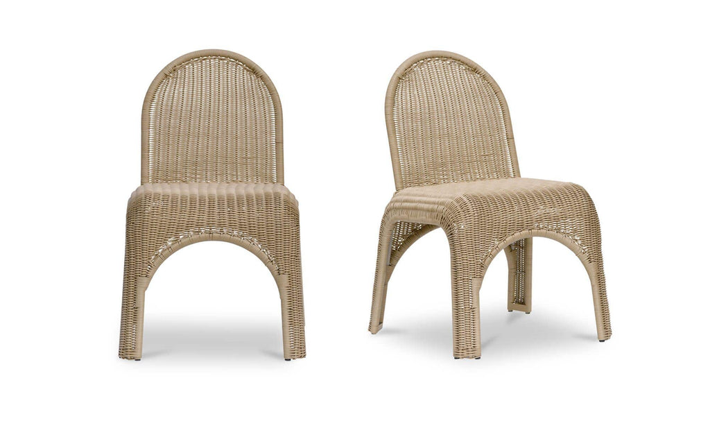 Wicker Outdoor Kendall Dining Chair Natural
