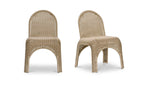 Wicker Outdoor Kendall Dining Chair Natural