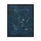Gemma wall art by Renwil, cotton canvas, black frame