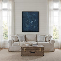 Gemma wall art by Renwil, cotton canvas, black frame