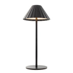 Giada table lamp by Renwil, zinc alloy and stainless steel, matte black finish