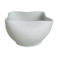 Gigi bowl by Renwil, ceramic, off-white, hand-finished
