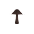 Gigi table lamp by Moe's Home Collection, ceramic base, tapered drum shade
