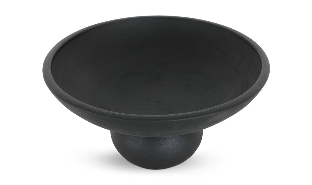 Black Terracotta Asha Decorative Bowl