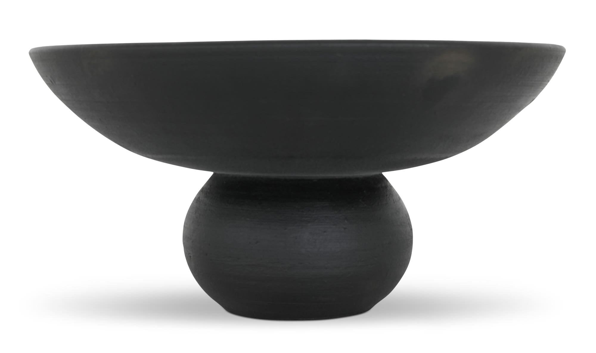 Black Terracotta Asha Decorative Bowl