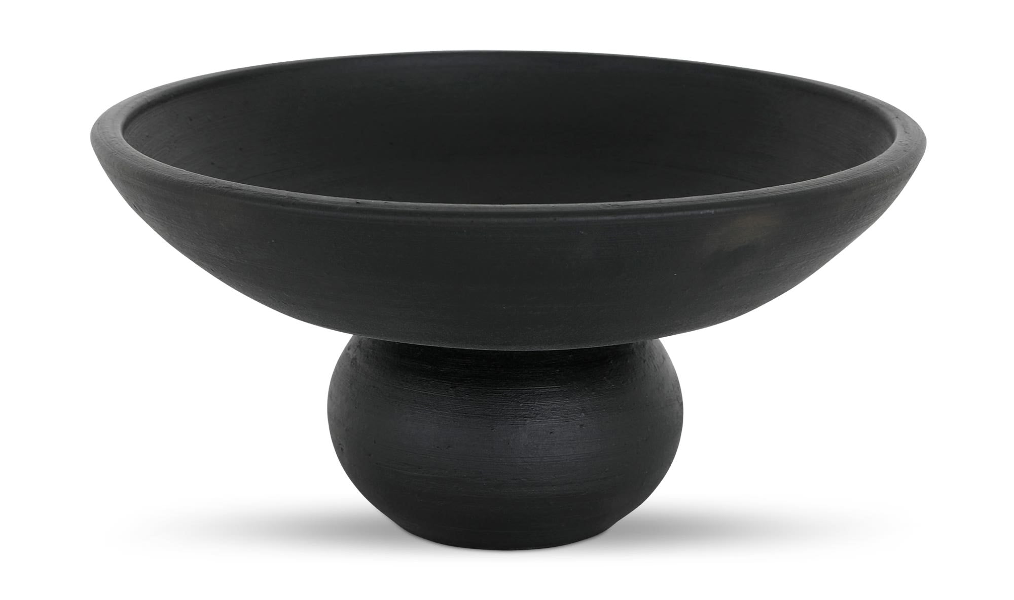 Black Terracotta Asha Decorative Bowl
