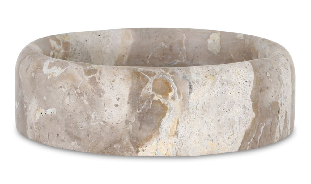 Marble Anais Catchall - Beige Marble