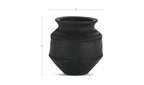 Black Terracotta Astra Vessel