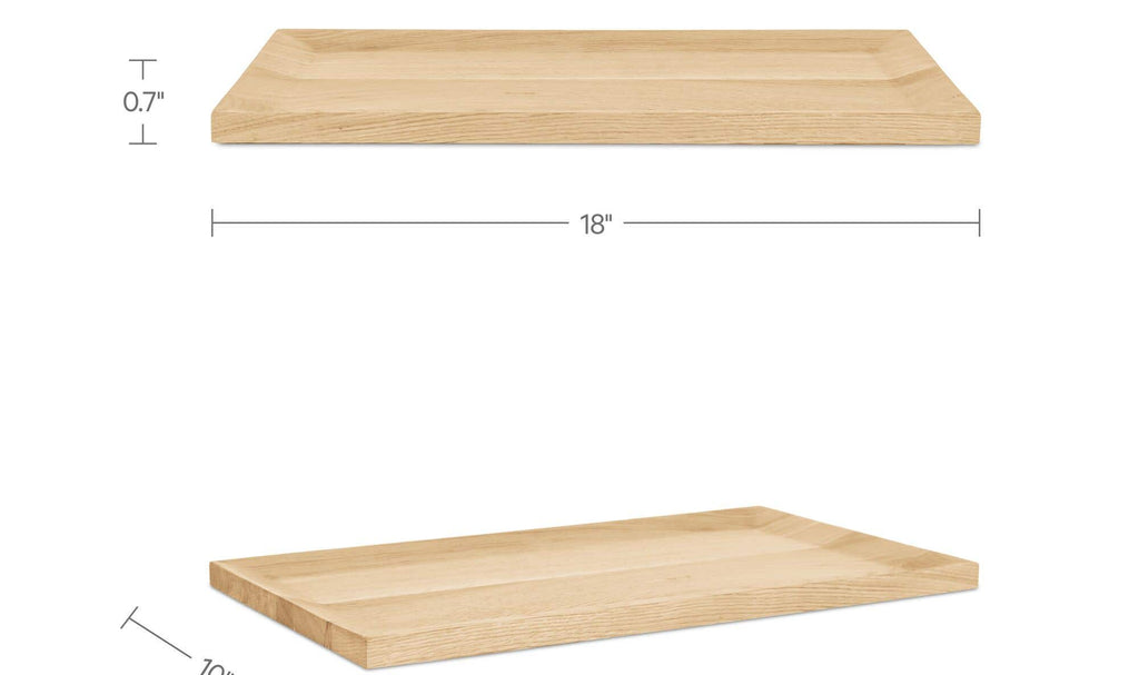 Solid Oak Harbor Tray