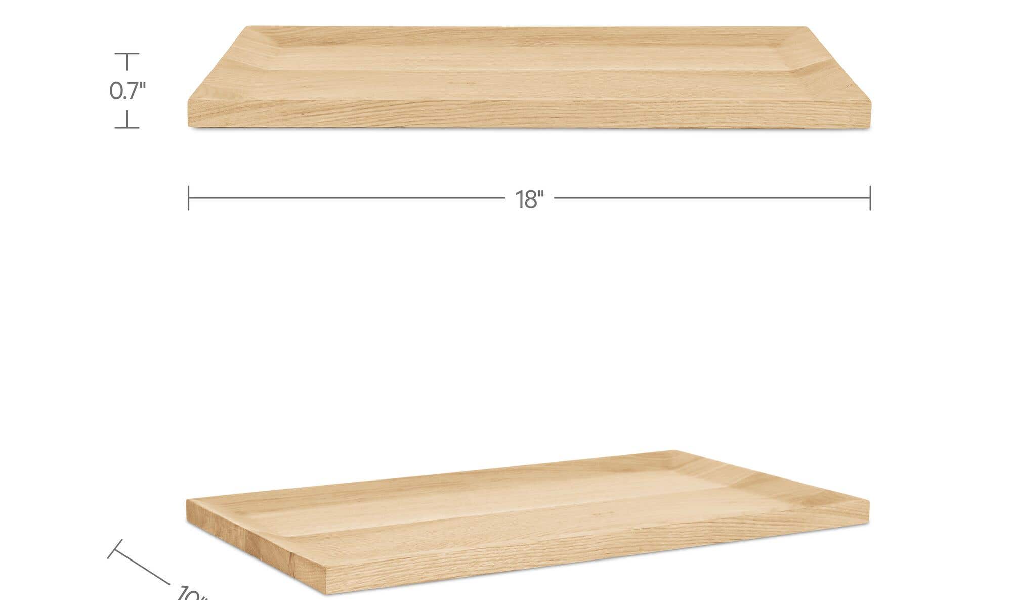 Solid Oak Harbor Tray