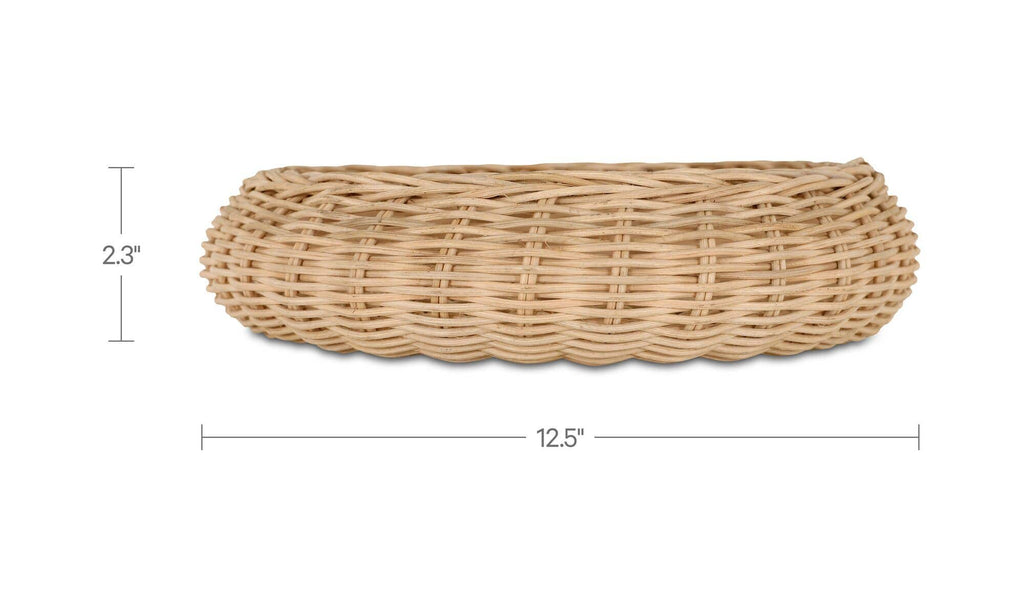 Natural Wicker Harding Bowl