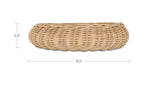 Natural Wicker Harding Bowl
