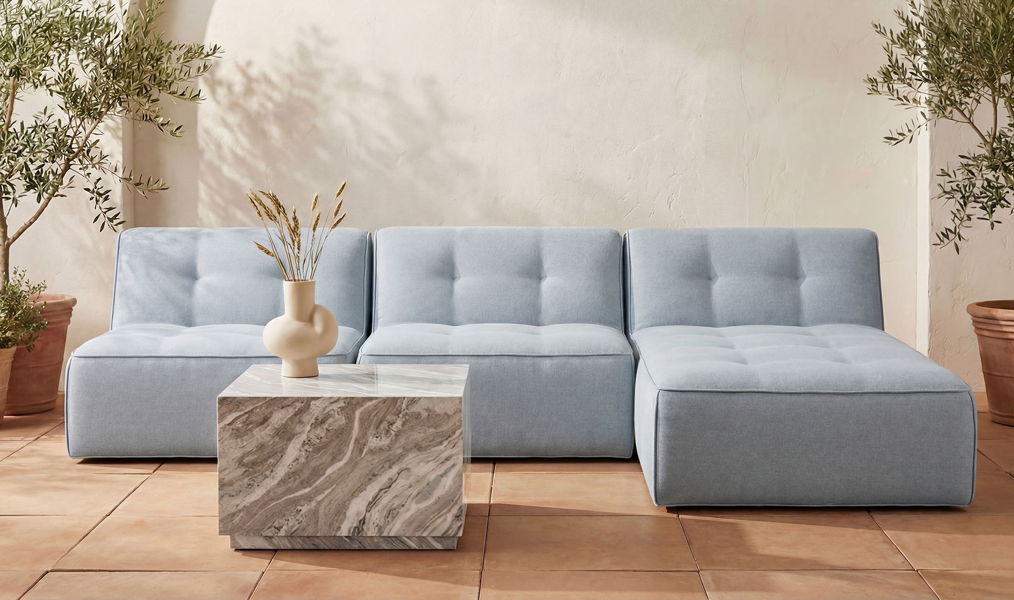 Stone Outdoor Lou Coffee Table 4