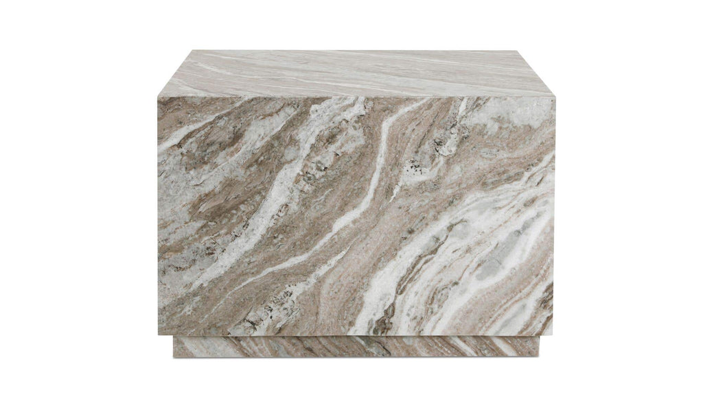 Stone Outdoor Lou Coffee Table Light Brown