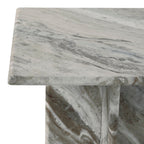 Grayson accent table by Renwil, sanwar marble, natural stone