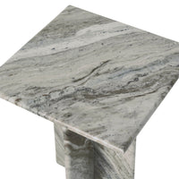 Grayson accent table by Renwil, sanwar marble, natural stone