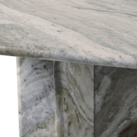 Grayson accent table by Renwil, sanwar marble, natural stone
