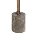 Gusle floor lamp by Renwil, iron, dark antique brushed bronze finish