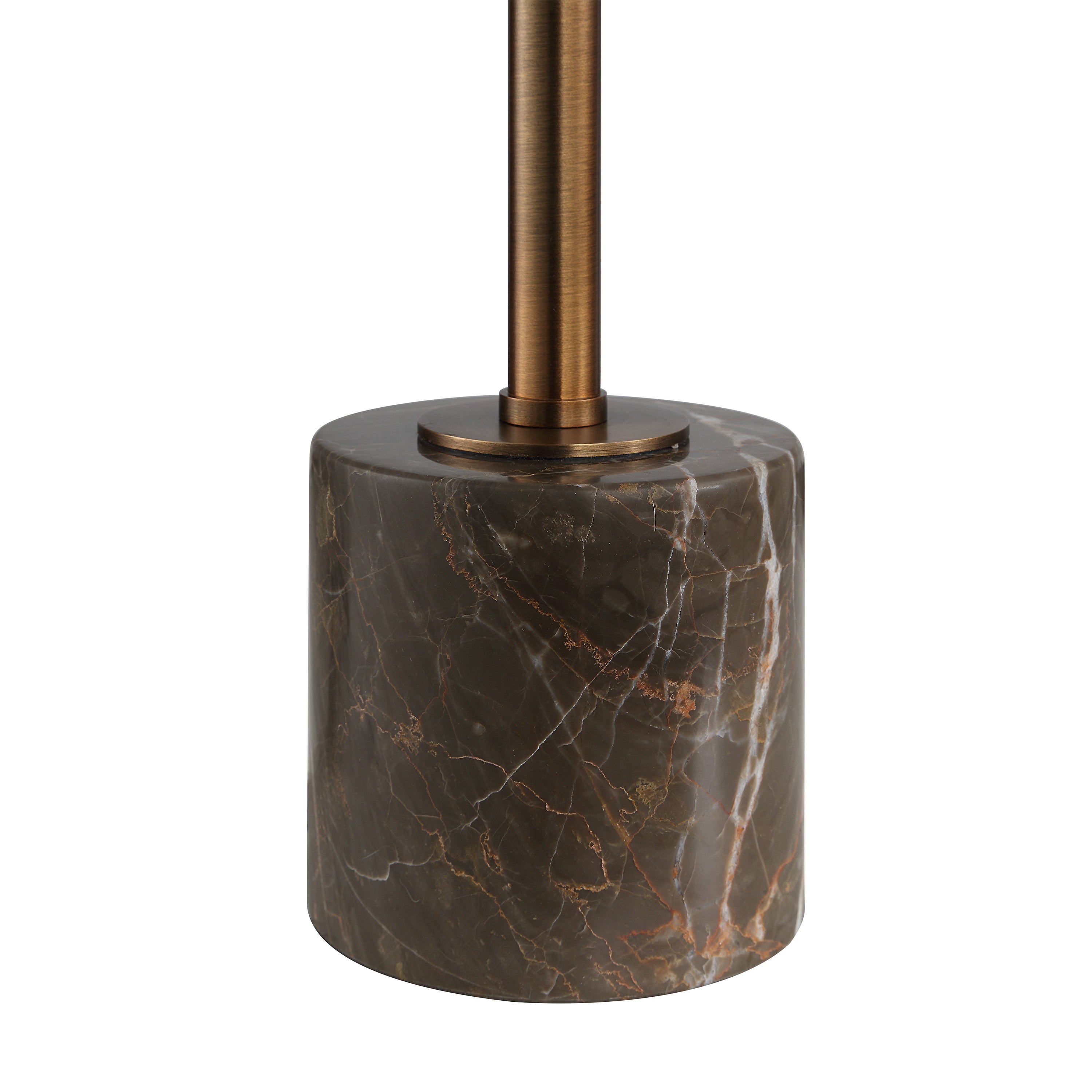 Gusle table lamp by Renwil, iron, dark antique brushed bronze finish