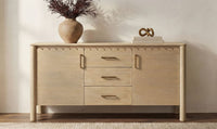 Wiley 3 Drawer Sideboard Natural view 2