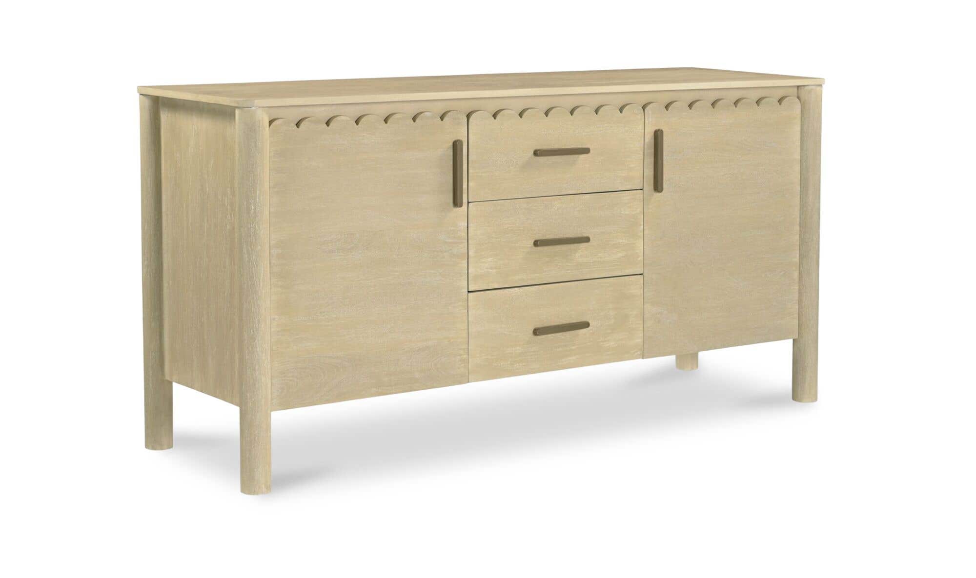 Wiley 3 Drawer Sideboard Natural view 4