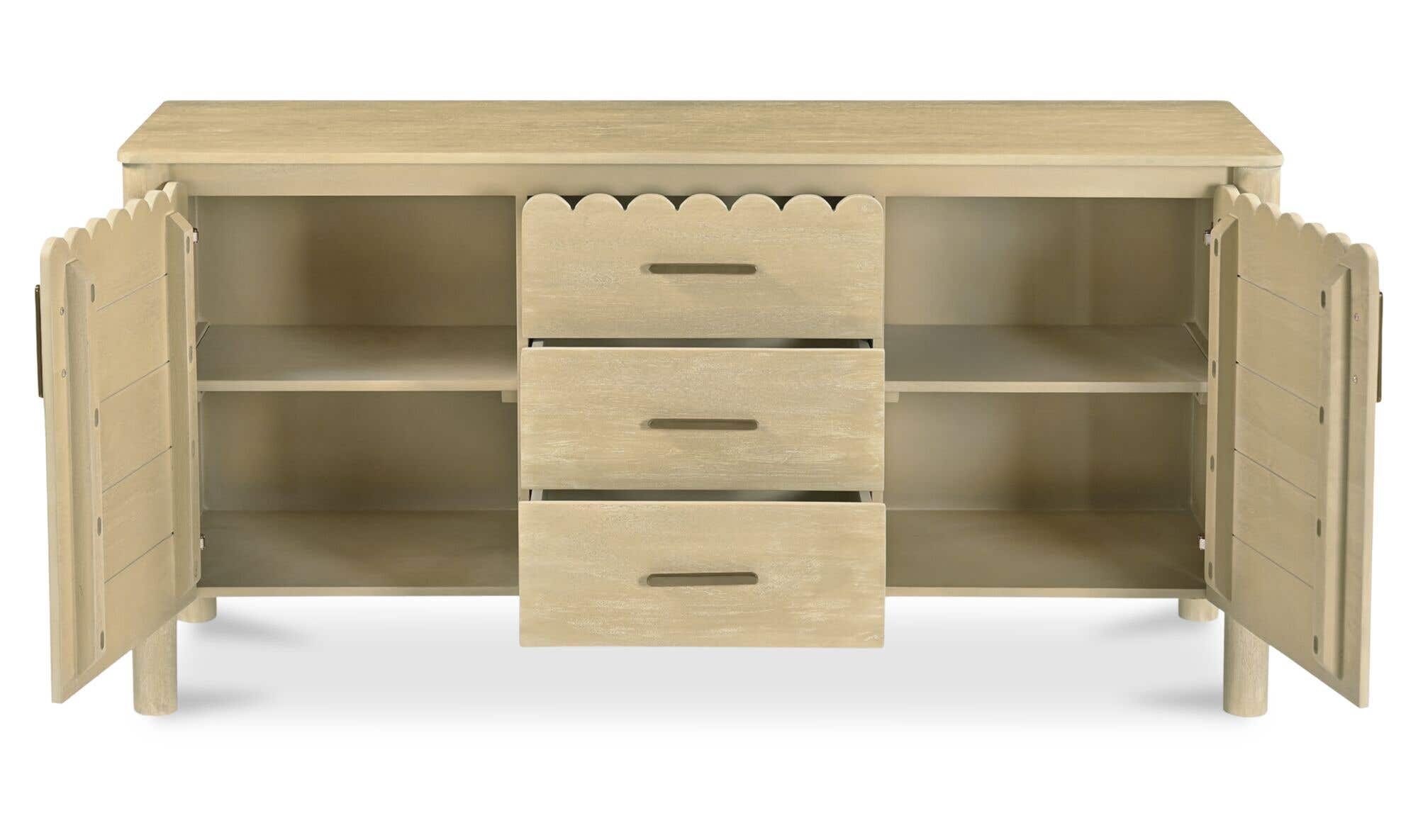 Wiley 3 Drawer Sideboard Natural view 3