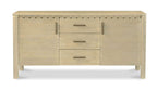 Wiley 3 Drawer Sideboard Natural front