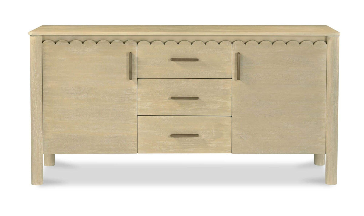 Wiley 3 Drawer Sideboard Natural front