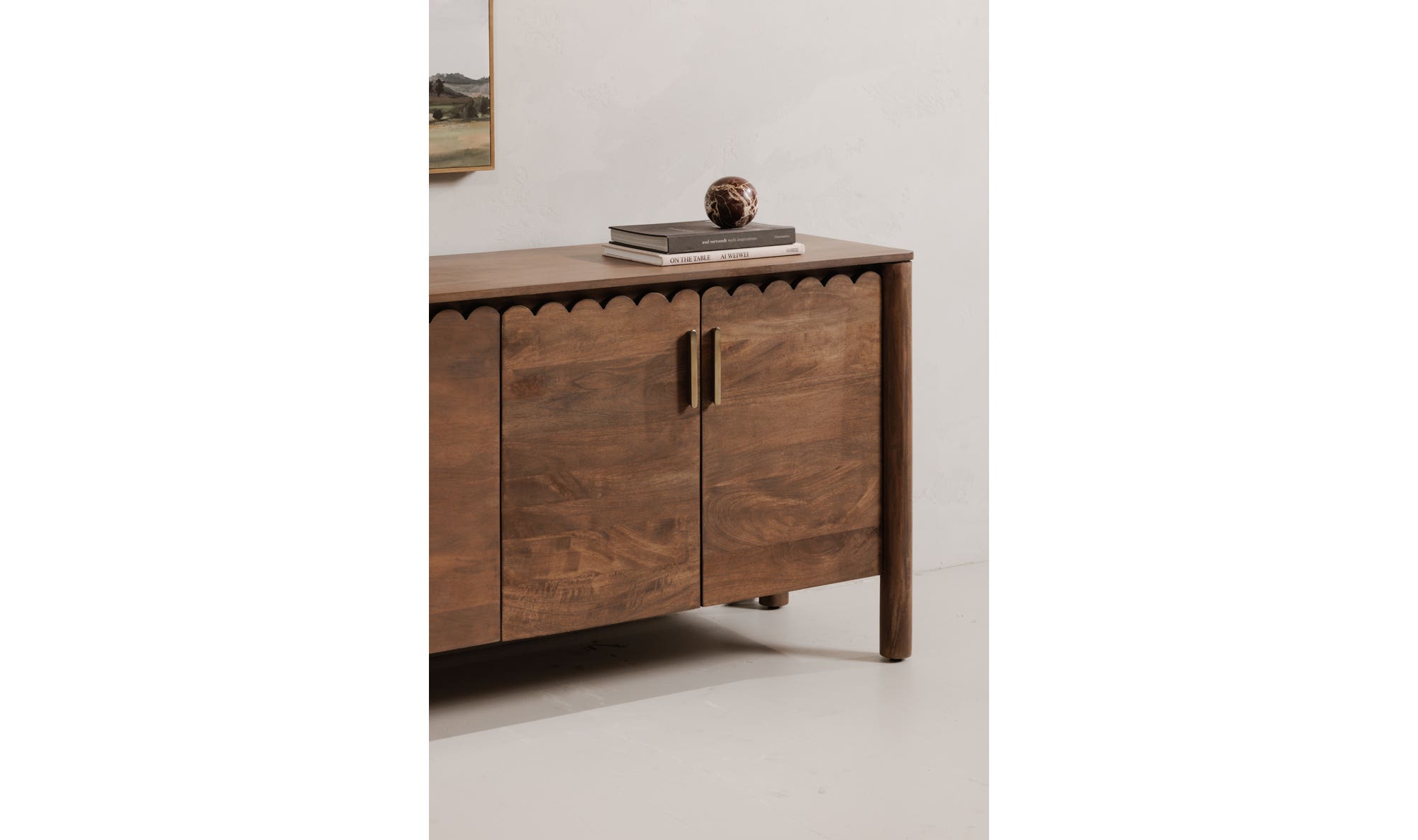 Wiley 4 Door Sideboard Vintage Brown view 11