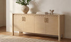 Wiley 4 Door Sideboard Natural view 2