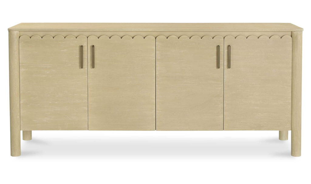 Wiley 4 Door Sideboard Natural front