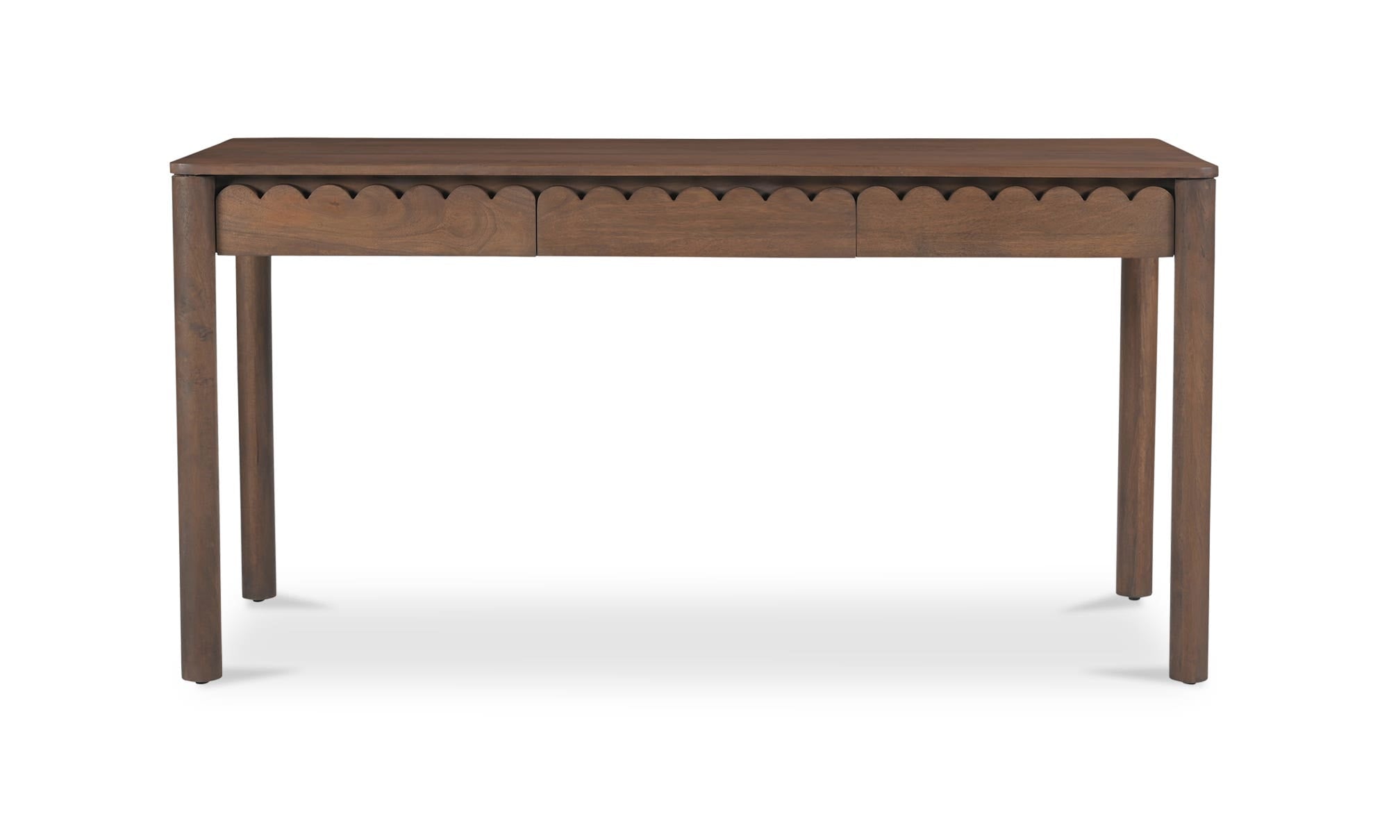 Wood Wiley Desk Vintage Brown