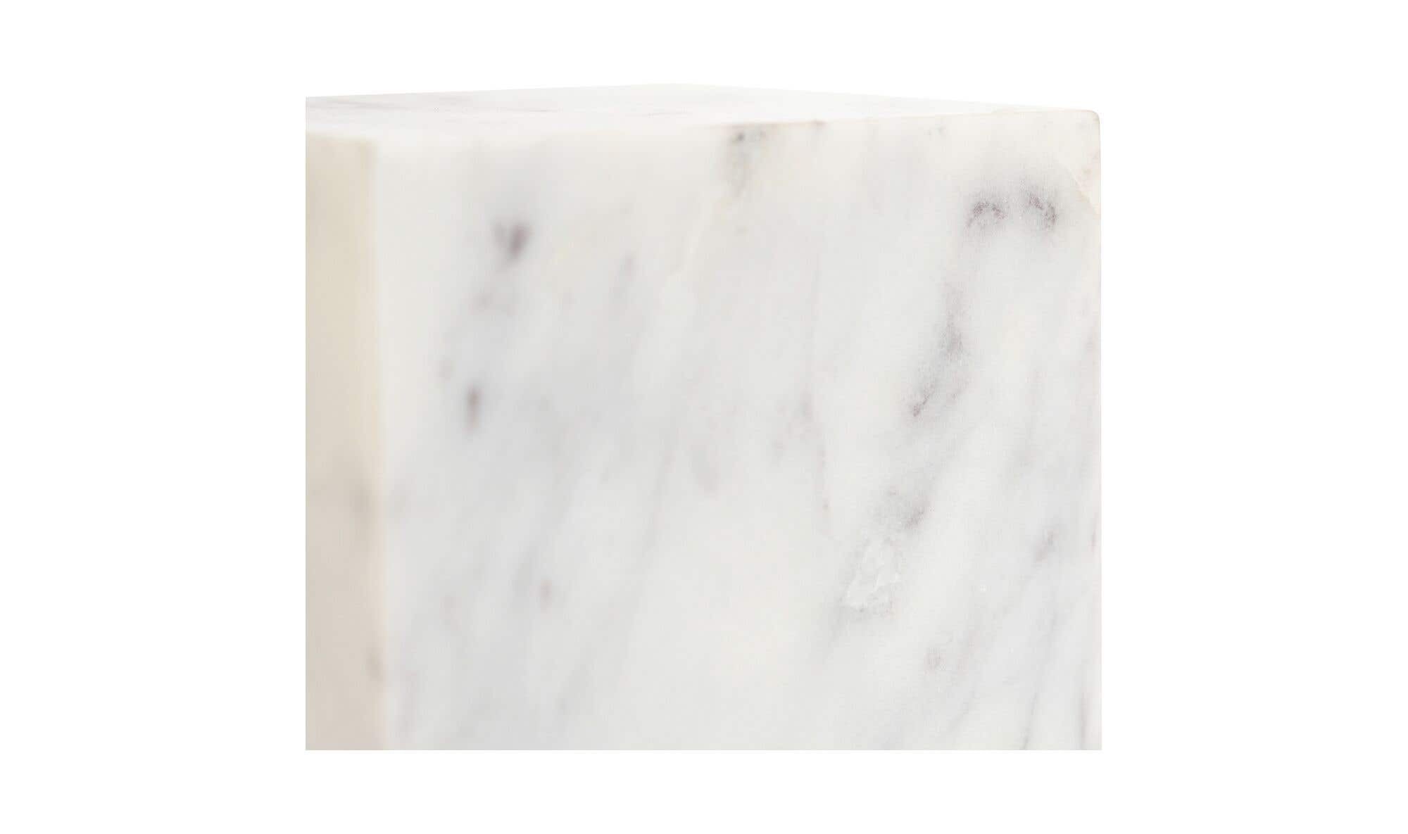 Banswara Marble Cora Cube Tabletop Accent
