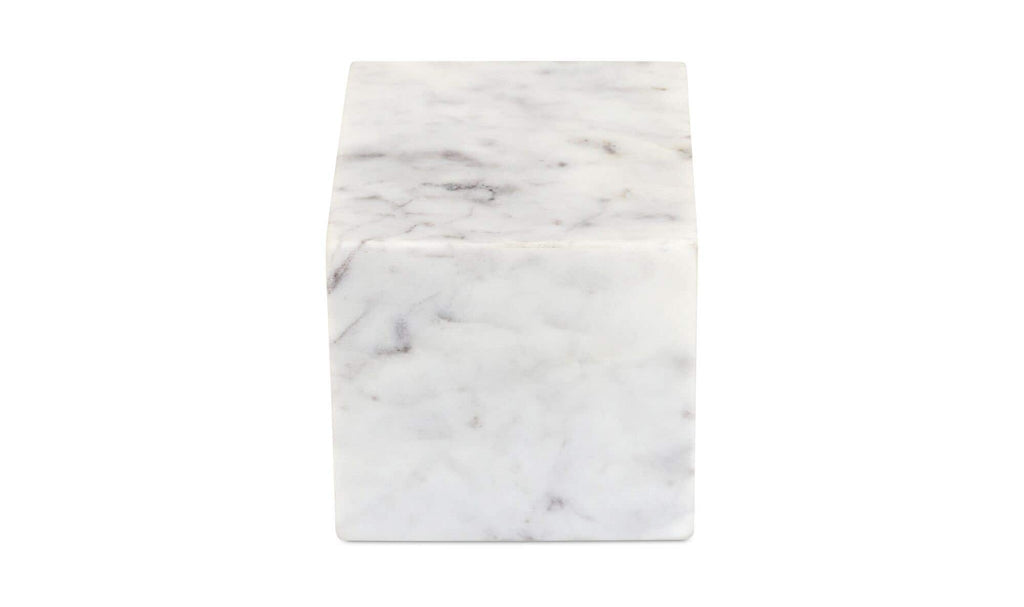 Banswara Marble Cora Cube Tabletop Accent