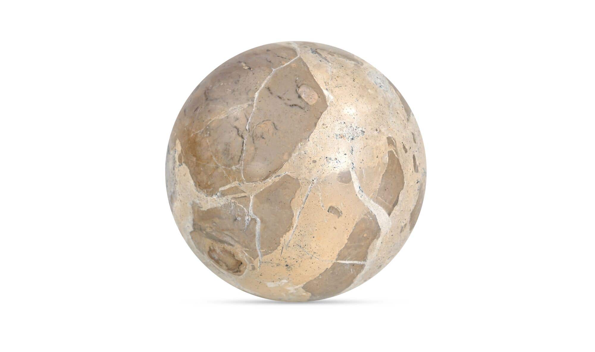 Marble Odessa Sphere Tabletop Accent