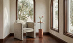 Stone-Top Caro Side Table