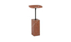 Stone-Top Caro Side Table