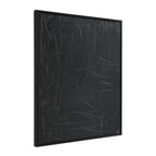 Haiku wall art by Renwil, canvas, black frame