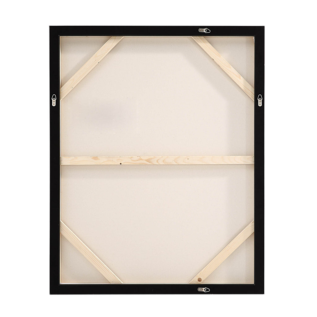 Haiku wall art by Renwil, canvas, black frame