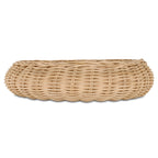 Harding bowl by Moe's Home Collection, hand-woven natural rattan, cane