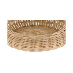 Harding bowl by Moe's Home Collection, hand-woven natural rattan, cane
