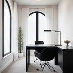 Haylee table lamp by Renwil, iron, dark bronze finish