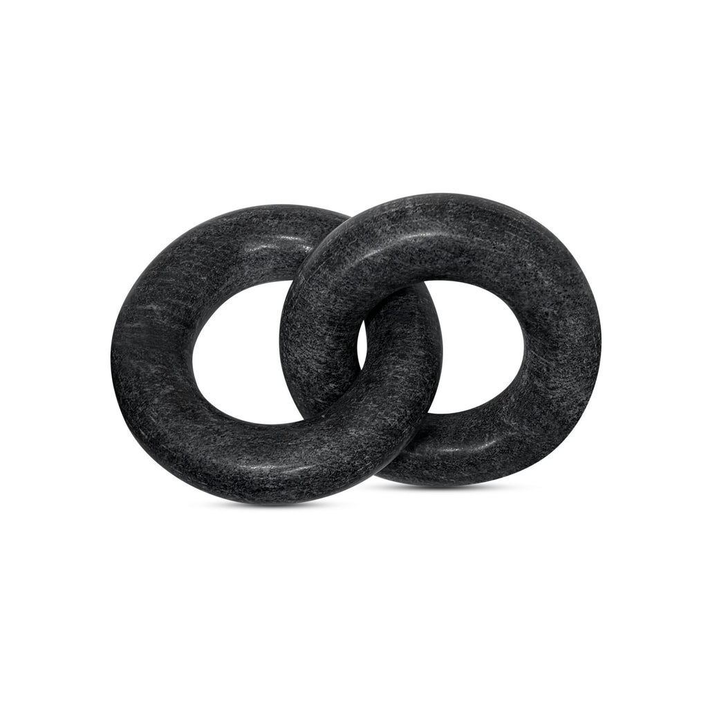 Hera tabletop decor by Moe's Home Collection, Rajasthani black marble, sculptural form