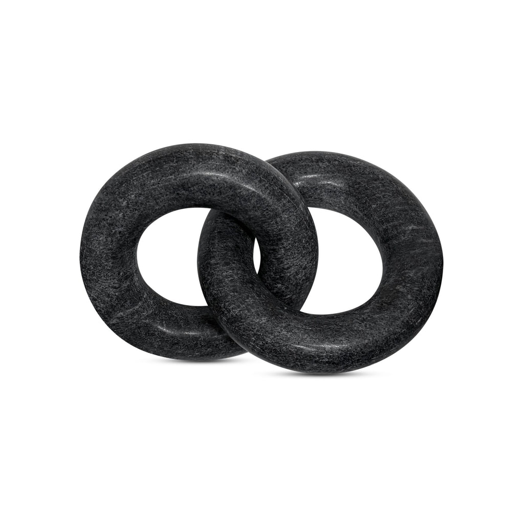 Hera tabletop decor by Moe's Home Collection, Rajasthani black marble, sculptural form