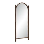 Ignatius wall mirror by Renwil, wood, walnut finish