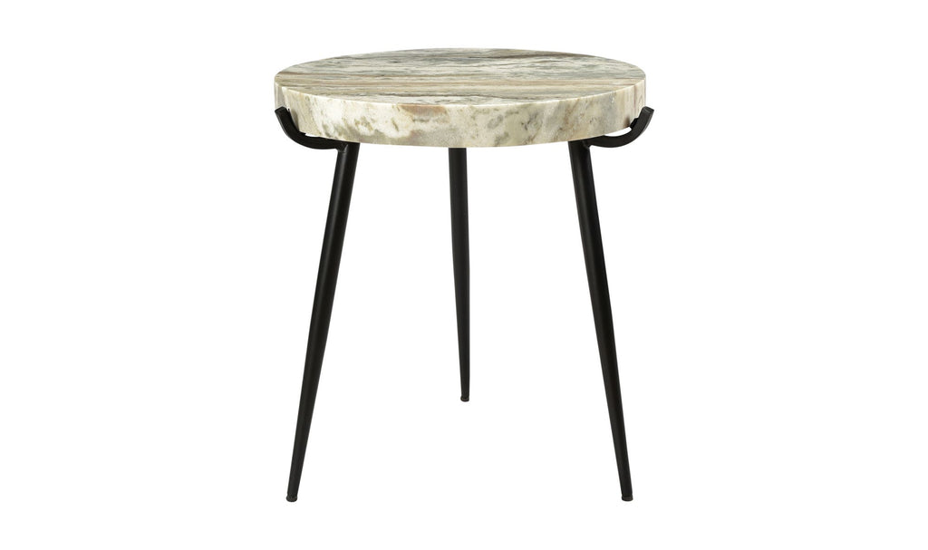 Brinley Accent Table Marble Light Brown