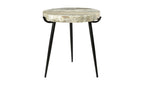 Brinley Accent Table Marble Light Brown